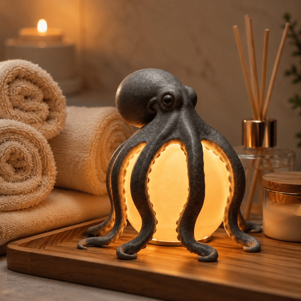 Sculptural Ocean-Inspired Accent Light