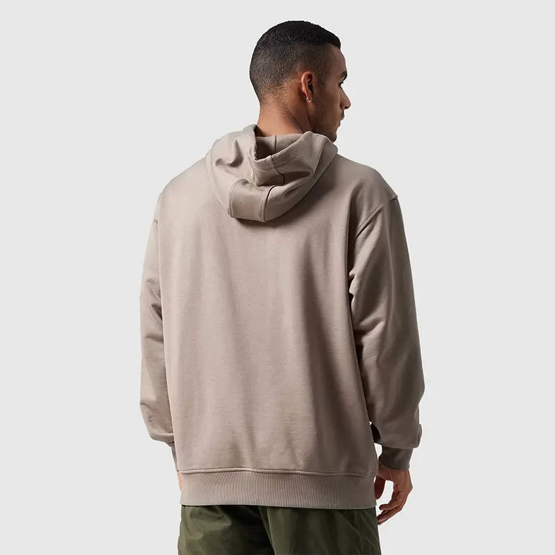 "Fresh Raindrops Distantly Flowing" Hooded Sweatshirt