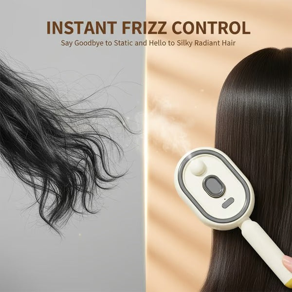 Electric Massage Comb with Air Spray