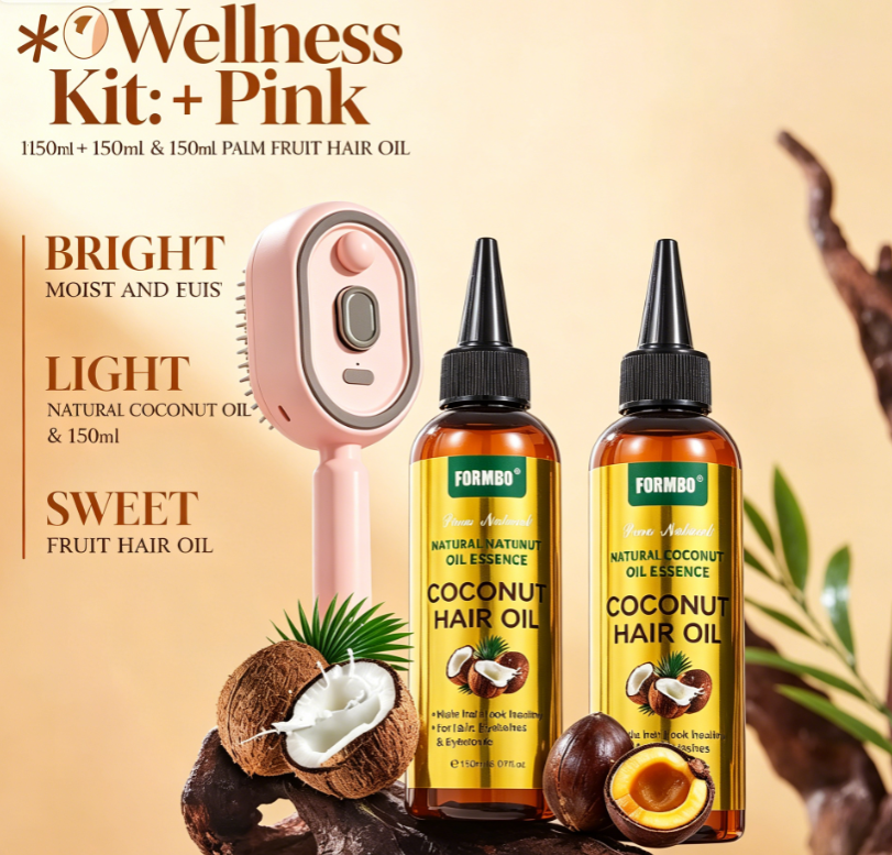 Electric Massage Comb with Air Spray