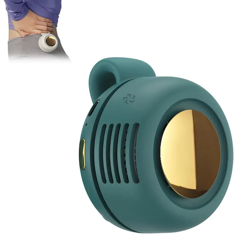Upgrade Mini Bladeless Fan. Portable, rechargeable, and silent.