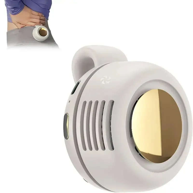 Upgrade Mini Bladeless Fan. Portable, rechargeable, and silent.