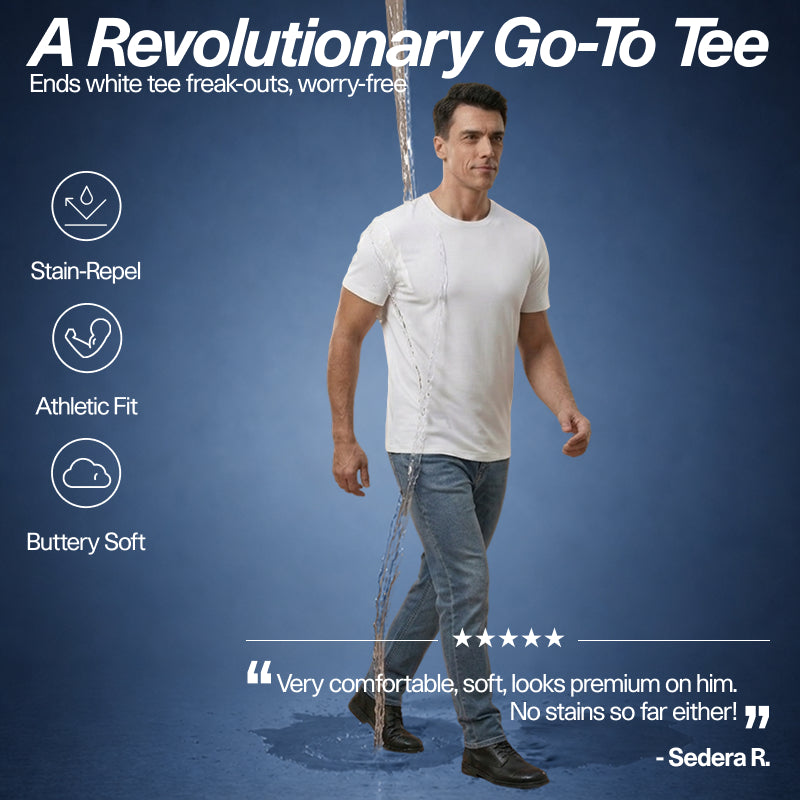 _FRESH Stain-Repel Signature Tee