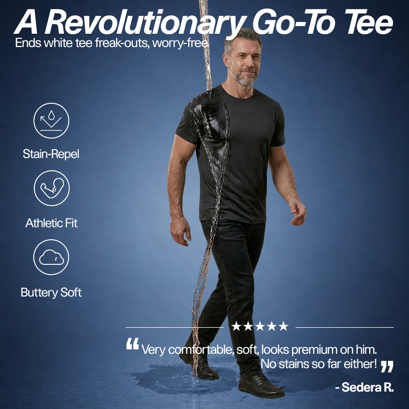 _FRESH Stain-Repel Signature Tee