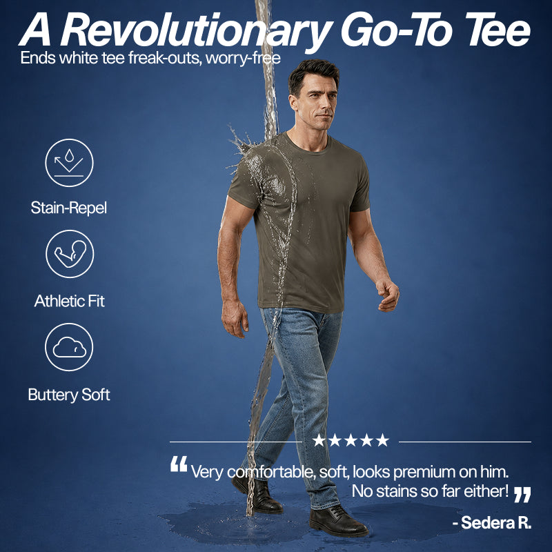 _FRESH Stain-Repel Signature Tee