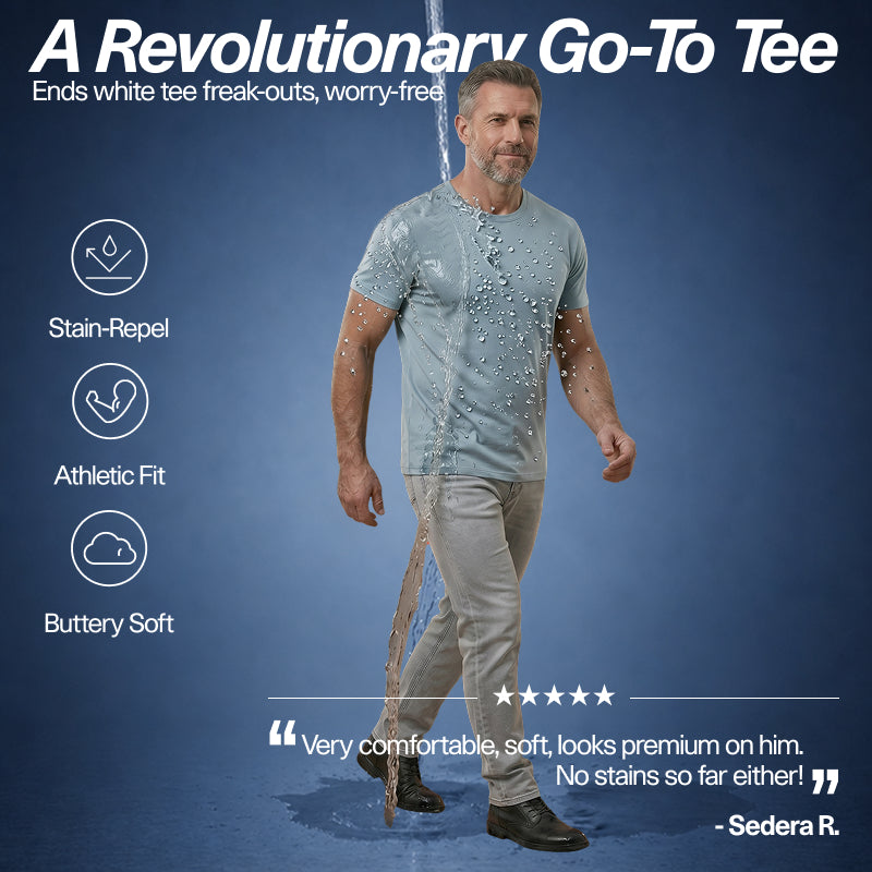 _FRESH Stain-Repel Signature Tee