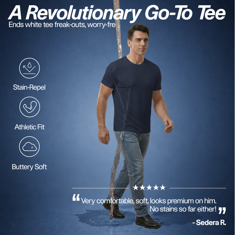 _FRESH Stain-Repel Signature Tee