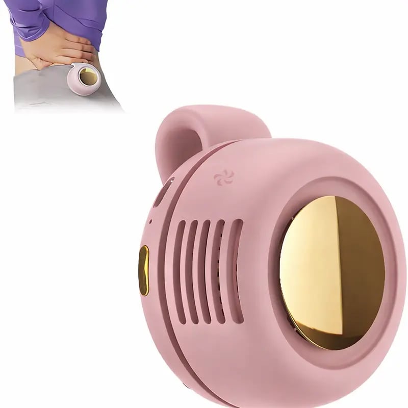 Upgrade Mini Bladeless Fan. Portable, rechargeable, and silent.