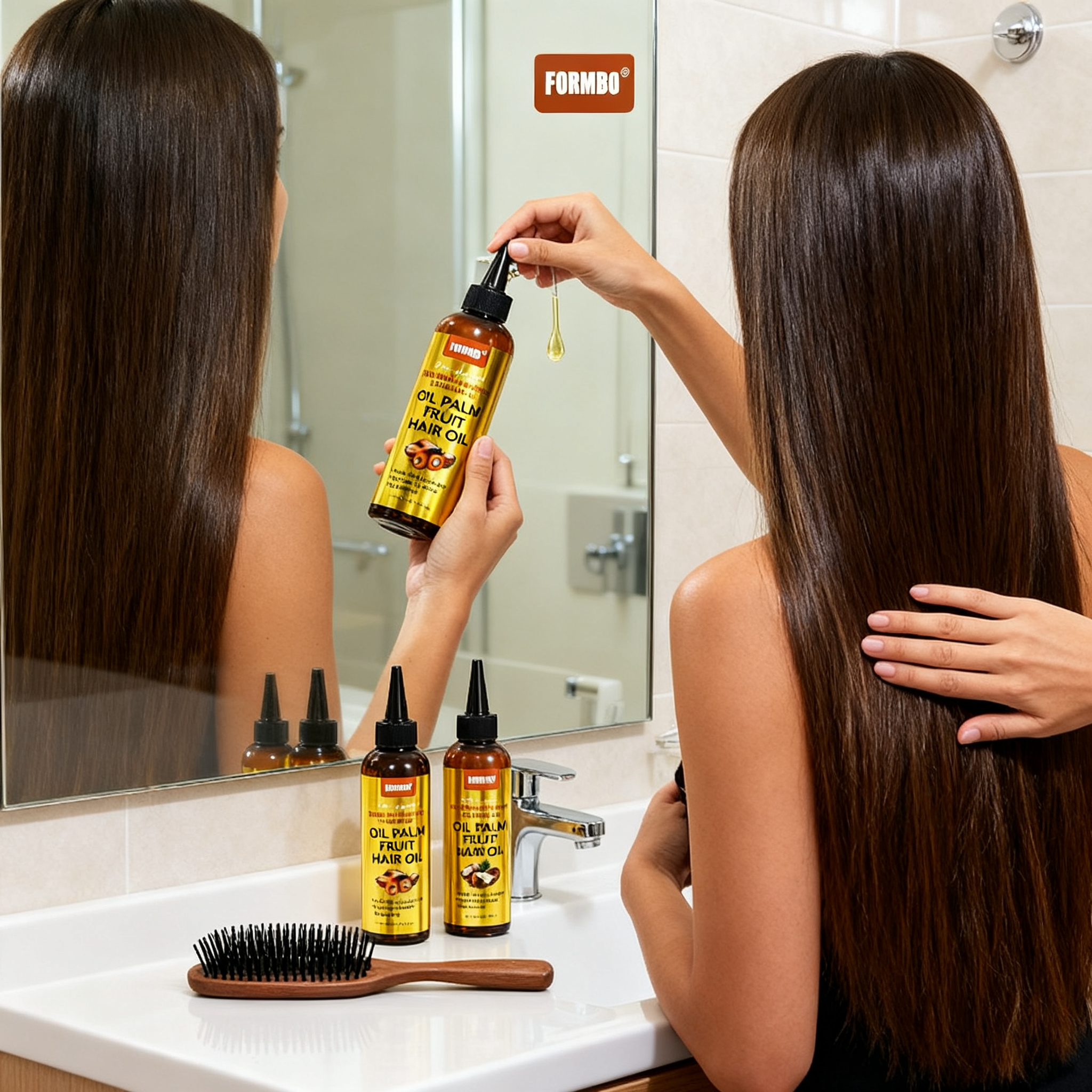 Electric Massage Comb with Air Spray