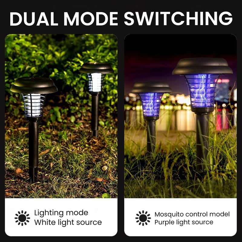 🔥 Limited-Time Offer — 71% Off 🔥Solar Mosquito Zapper Light ✨– Outdoor Garden Stake Lamp, UV Insect Killer & Solar Pathway Light🦟🚫