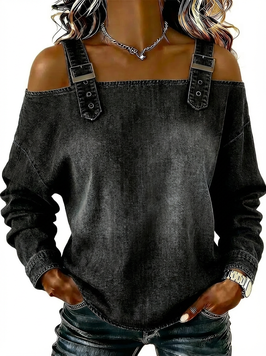 The Last Day 50% OFF —Sleeveless Denim Shirt ,Effortless Everyday Essential