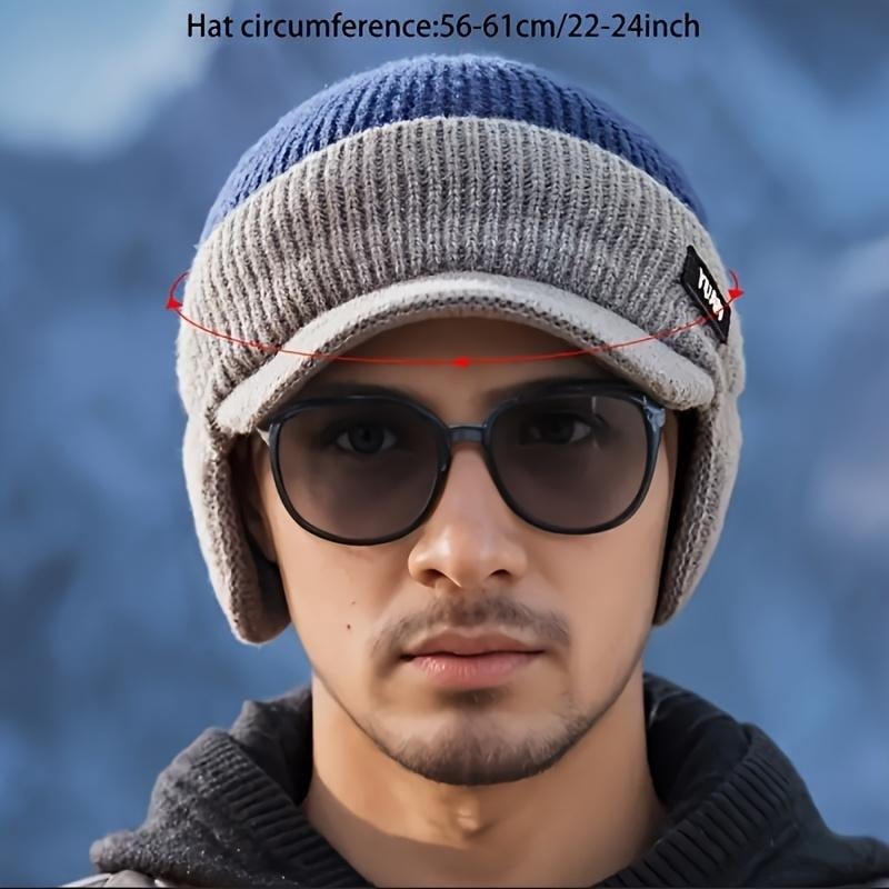 ❄️ Men’s Winter Knitted Earflap Hat