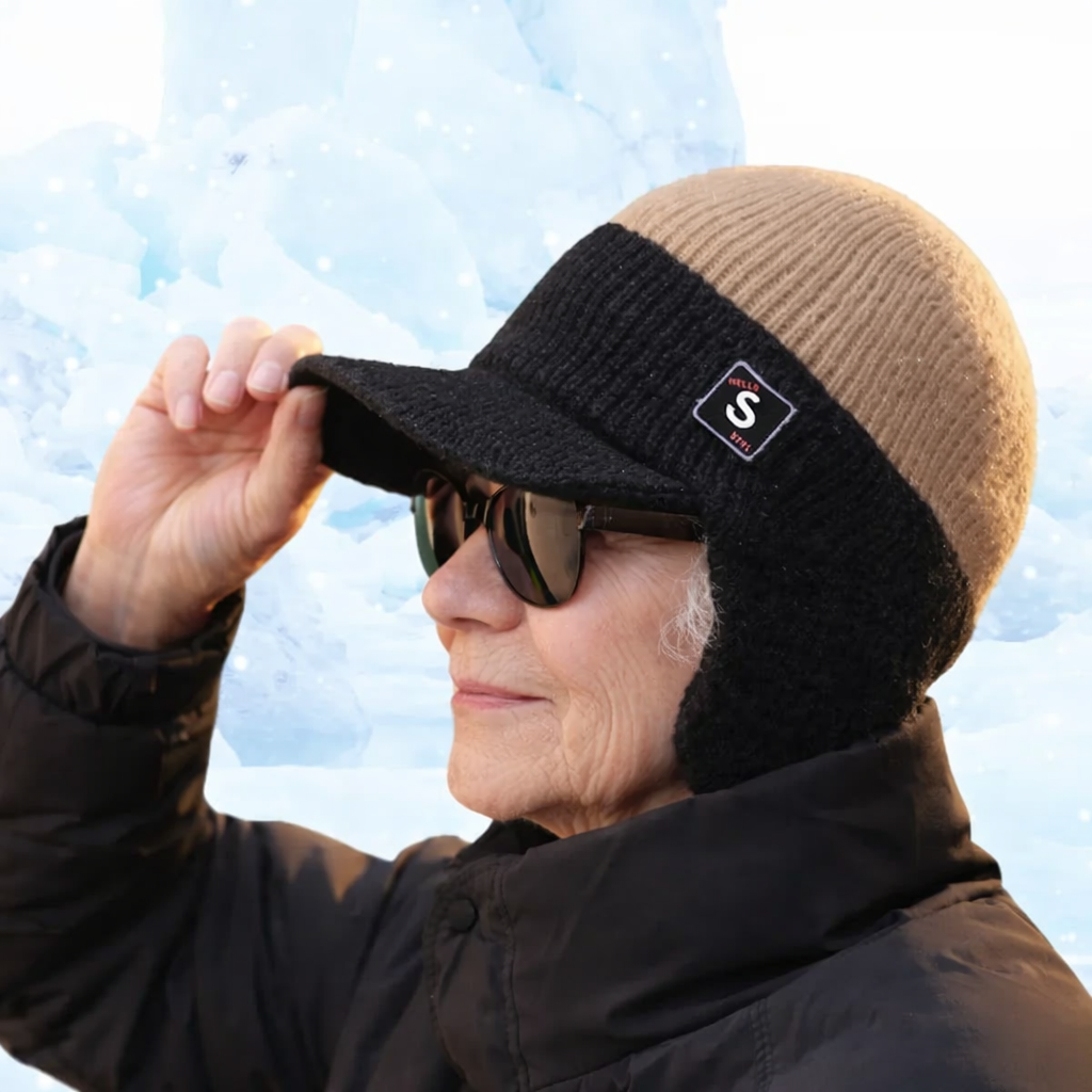 ❄️ Winter Knitted Earflap Hat