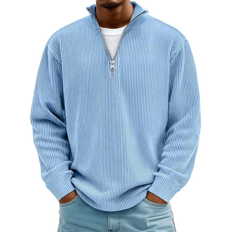 Men Can’t Get Enough of This Cozy Polo Shirt 122303