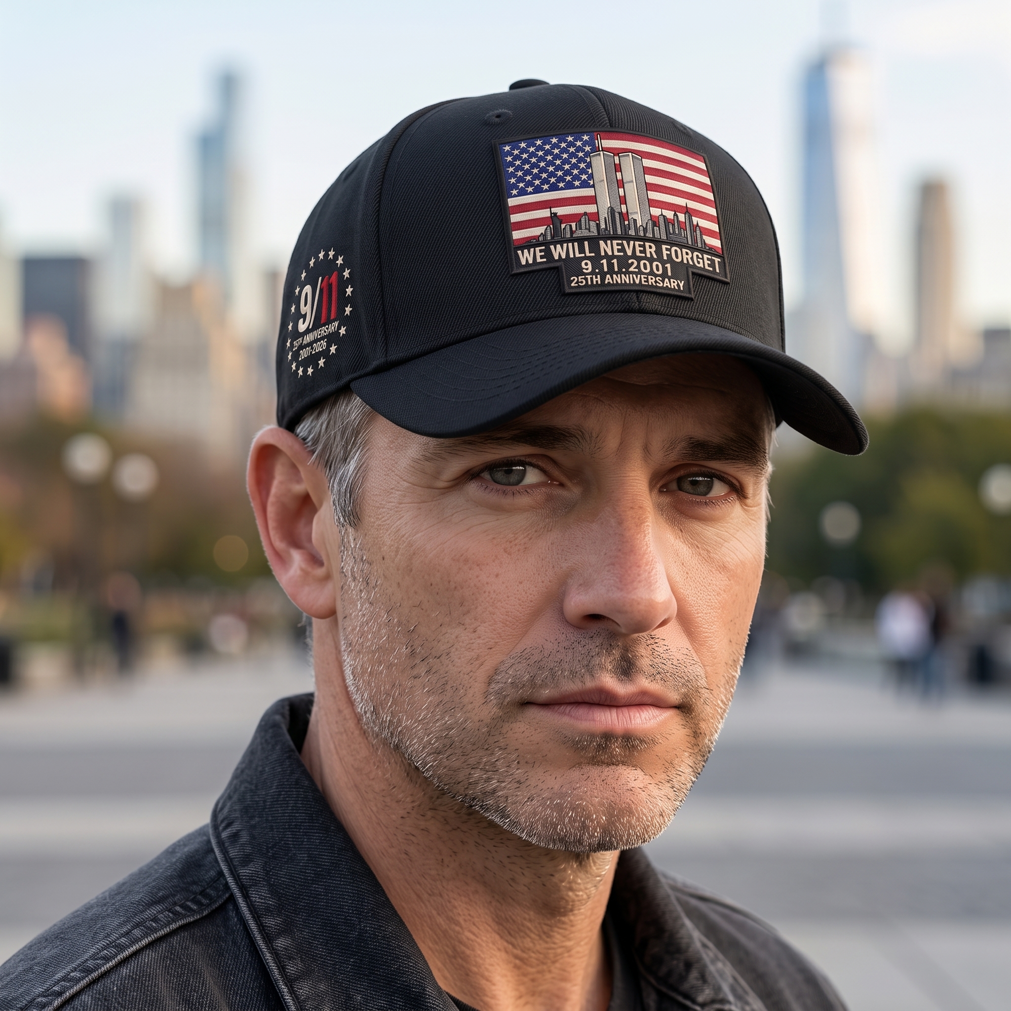 25th Anniversary 9/11 Commemorative Baseball Cap