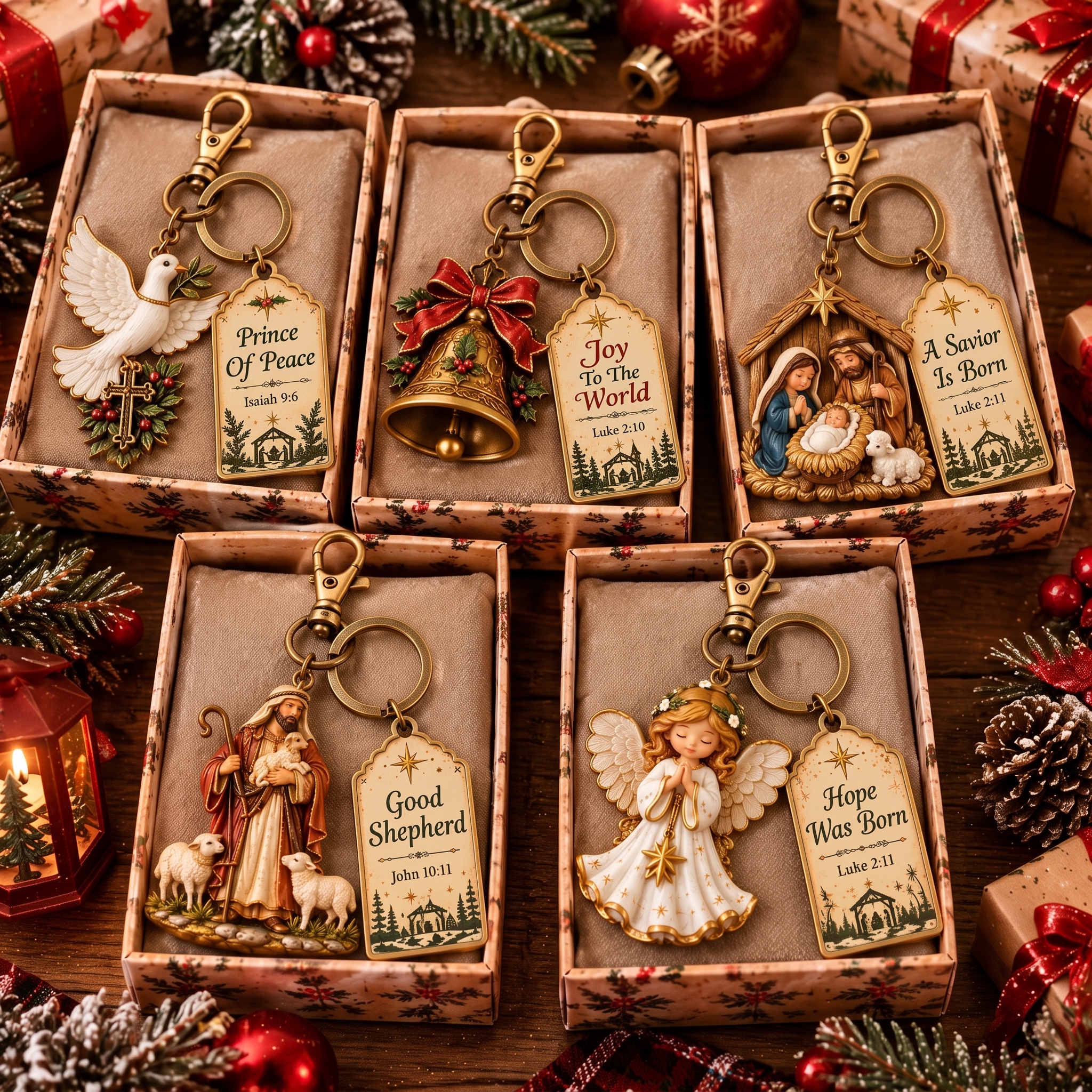 The Ultimate Christian Christmas Religious Keychain