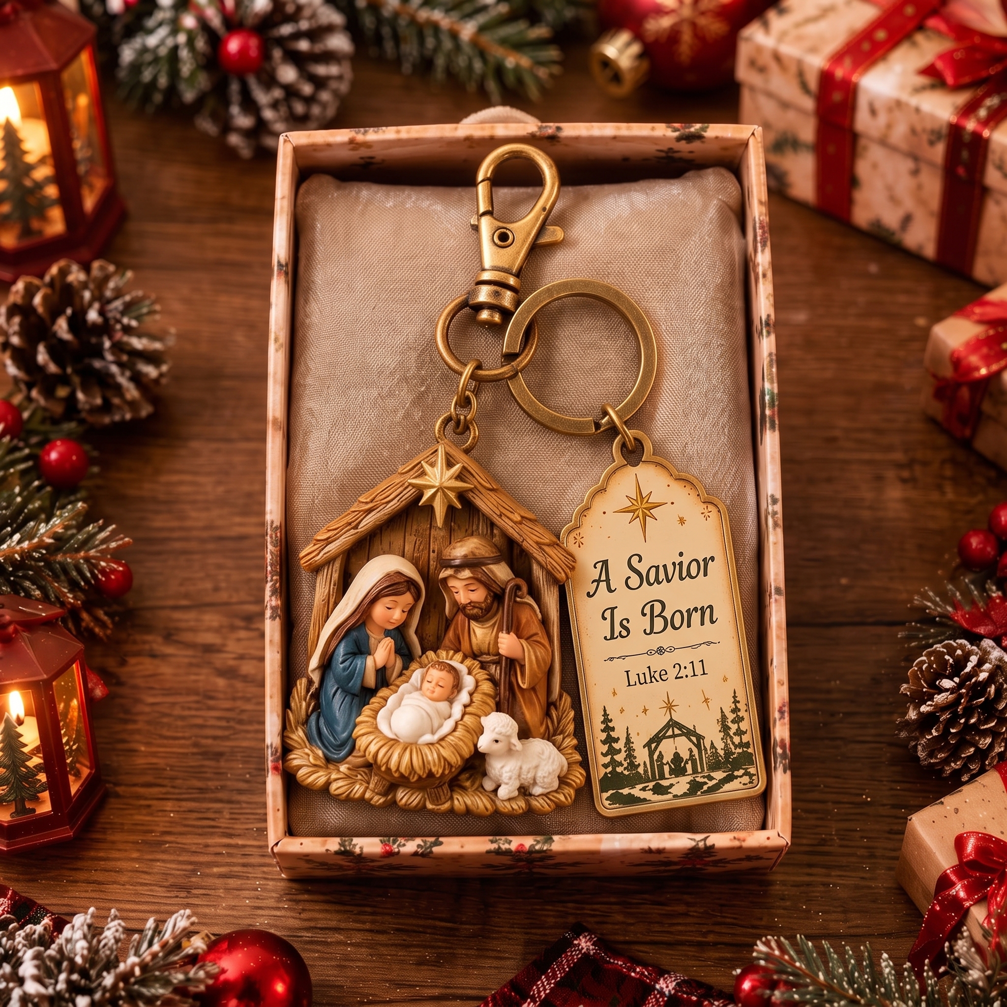 The Ultimate Christian Christmas Religious Keychain