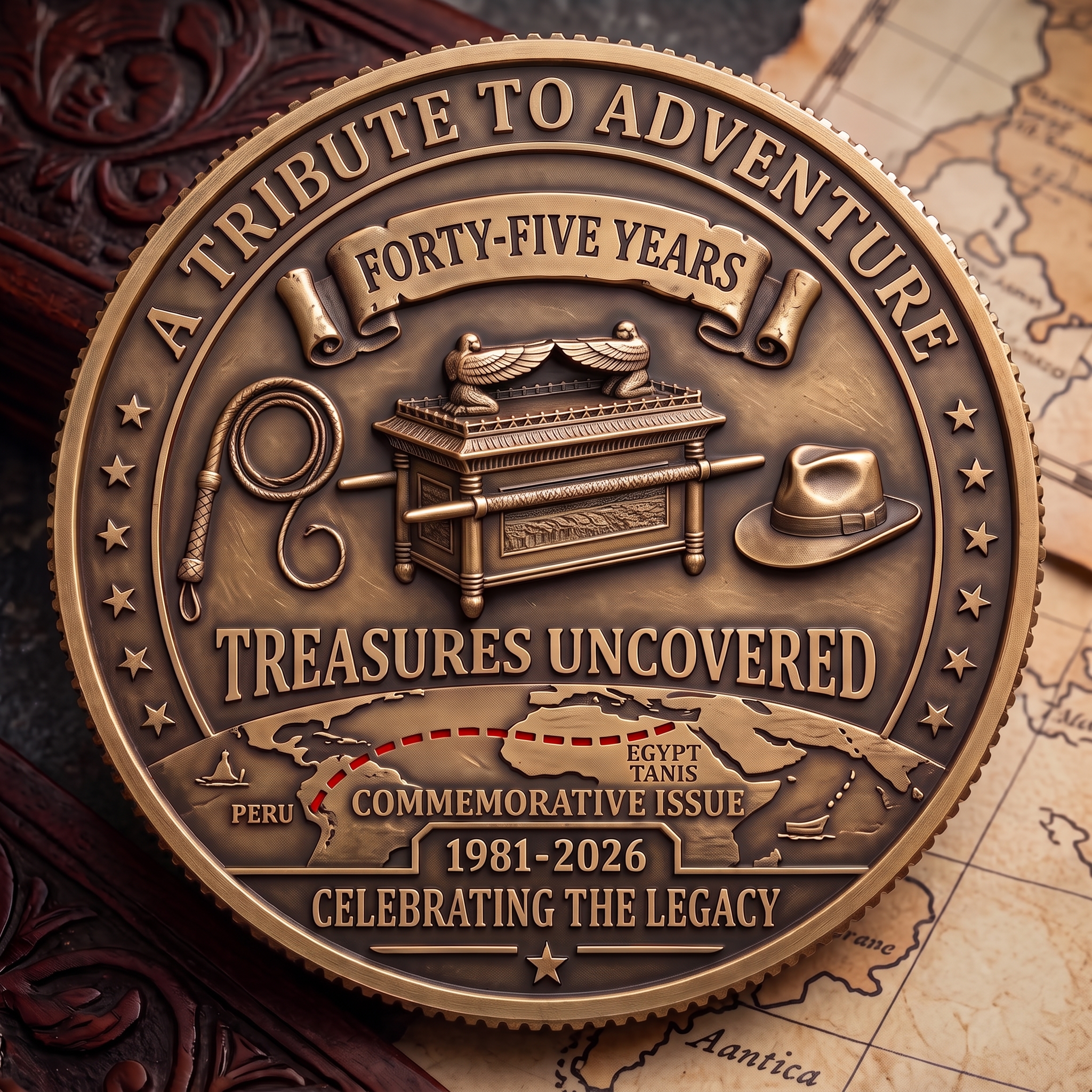 Raiders of the Lost Ark 45th Anniversary Commemorative Coin 