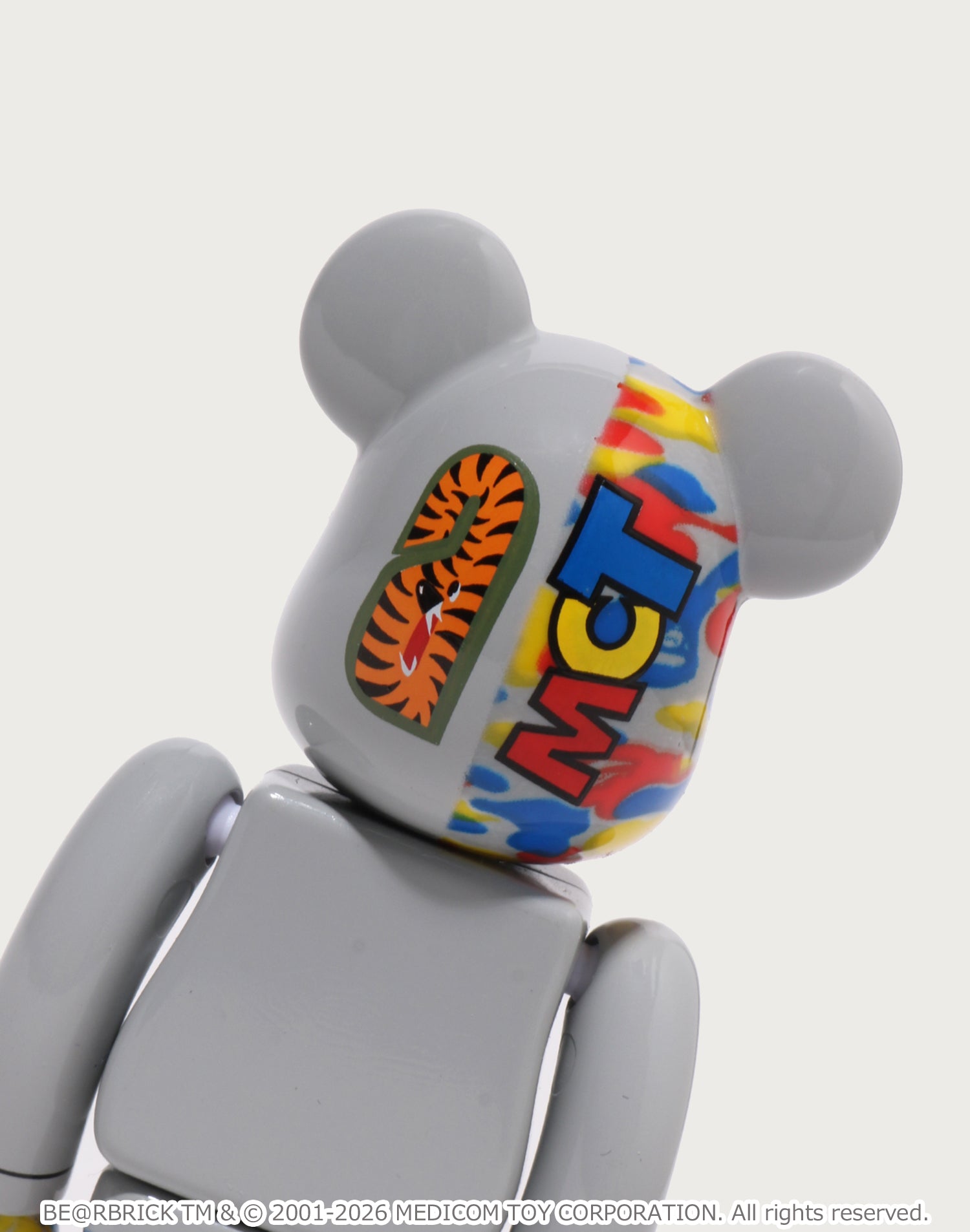 BAPE X MEDICOM TOY 30TH ANNIV. SHARK HOODIE BE@RBRICK 100%&400%