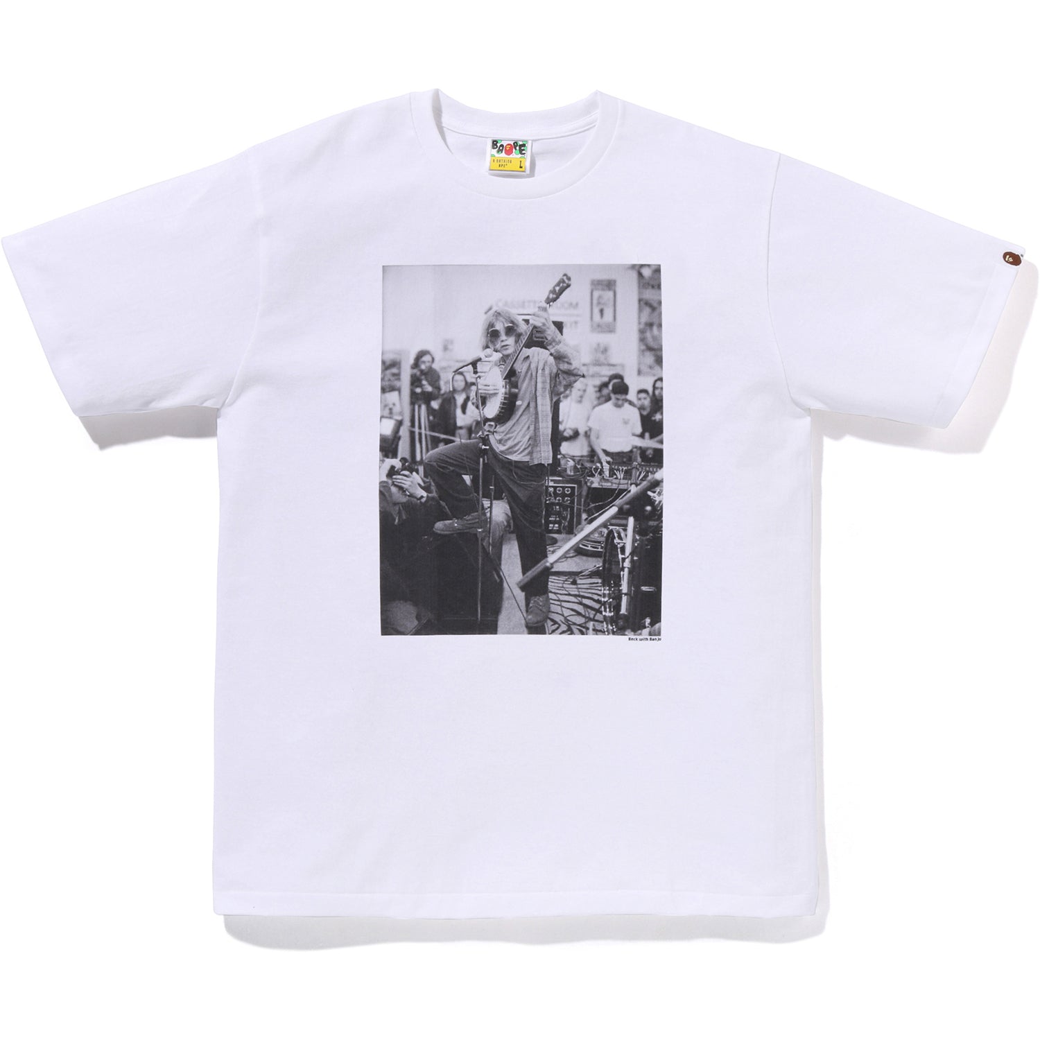 BAPE X SHAWN MORTENSEN BECK TEE MENS