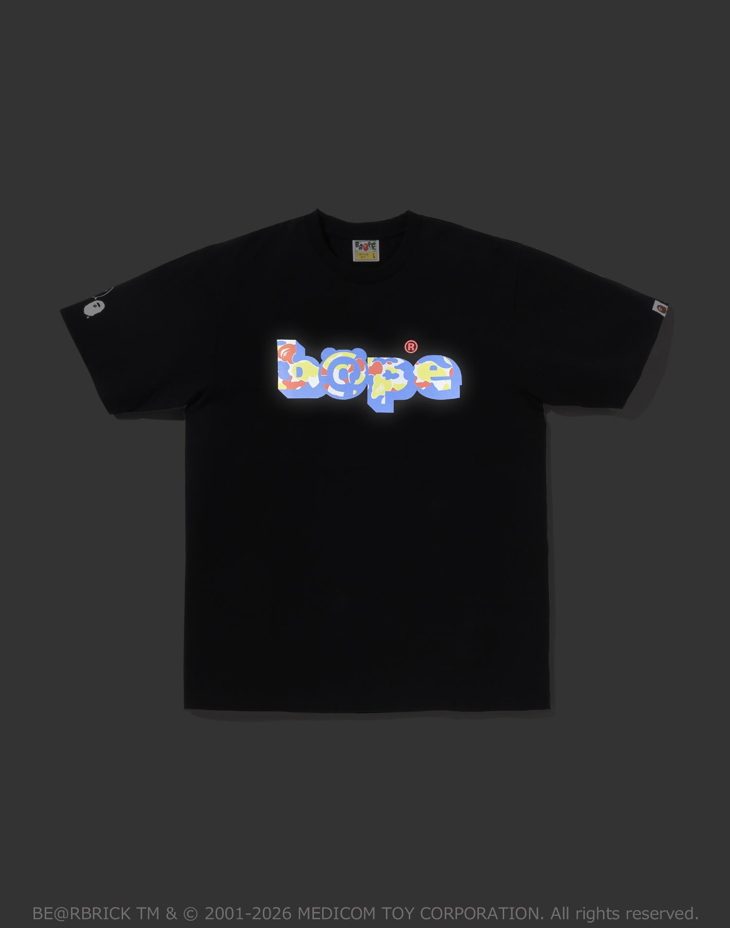 BAPE X MEDICOM TOY 30TH ANNIV. BAPE TEE MENS