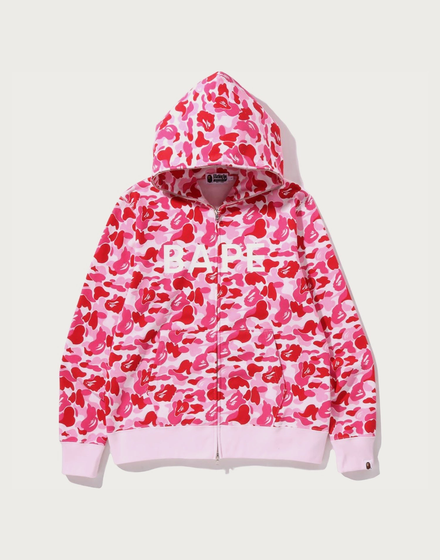 ABC CAMO BAPE FULL ZIP HOODIE MENS