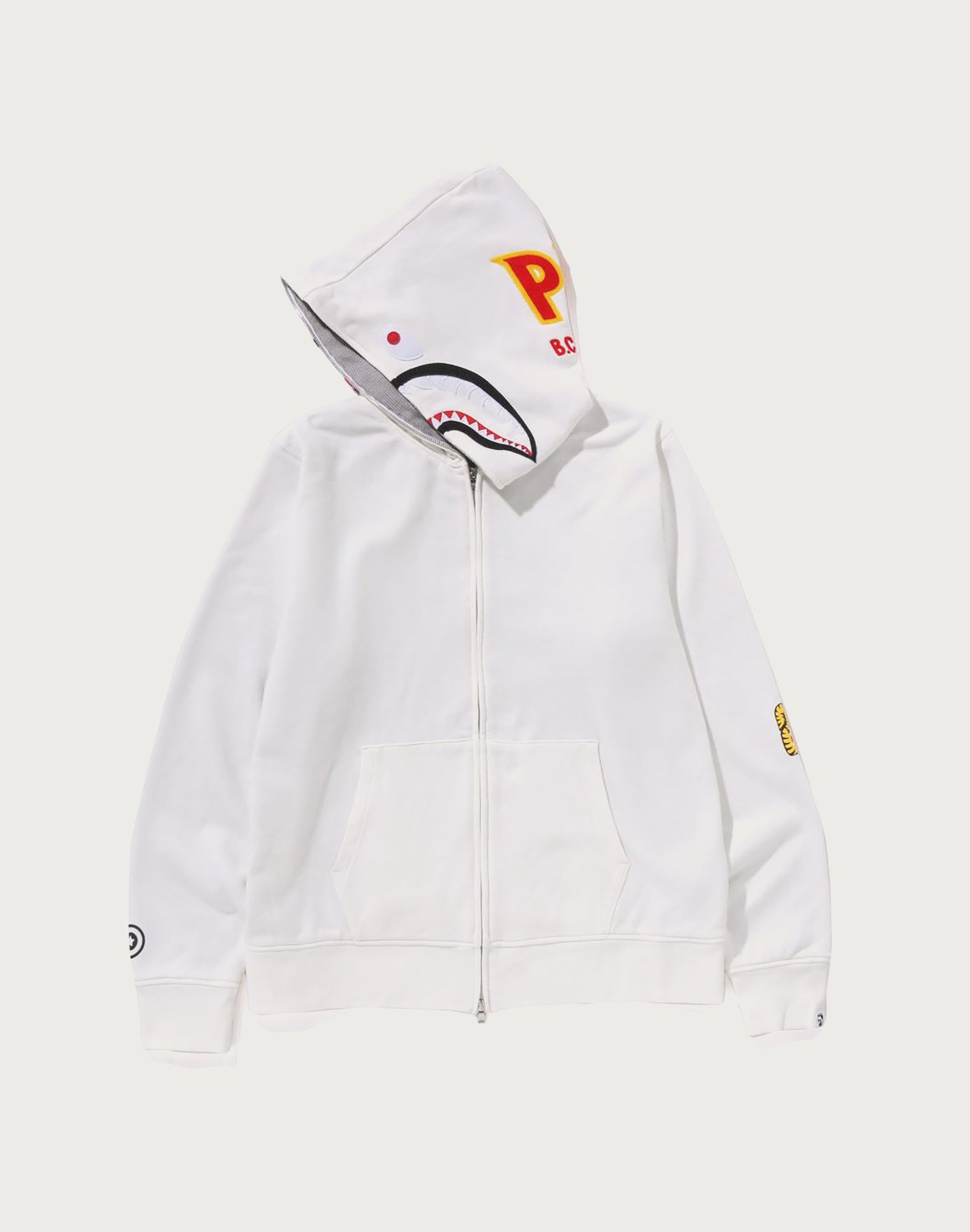 2ND SHARK FULL ZIP HOODIE MENS
