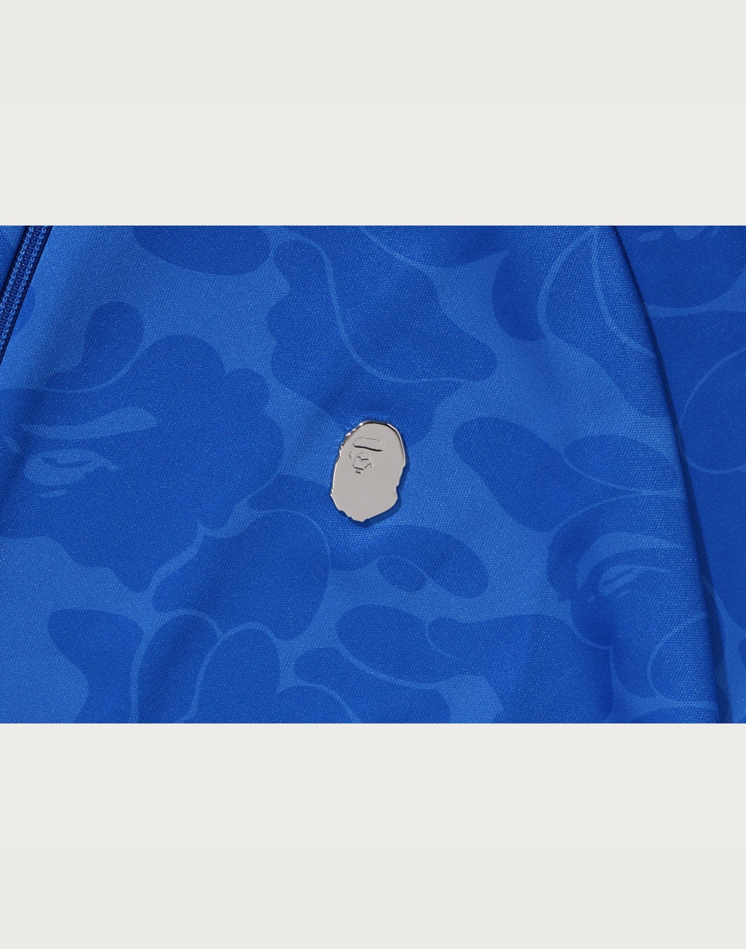 BAPE MENS SOLID CAMO RELAXED FIT SHARK FULL ZIP HOODIE JACKET