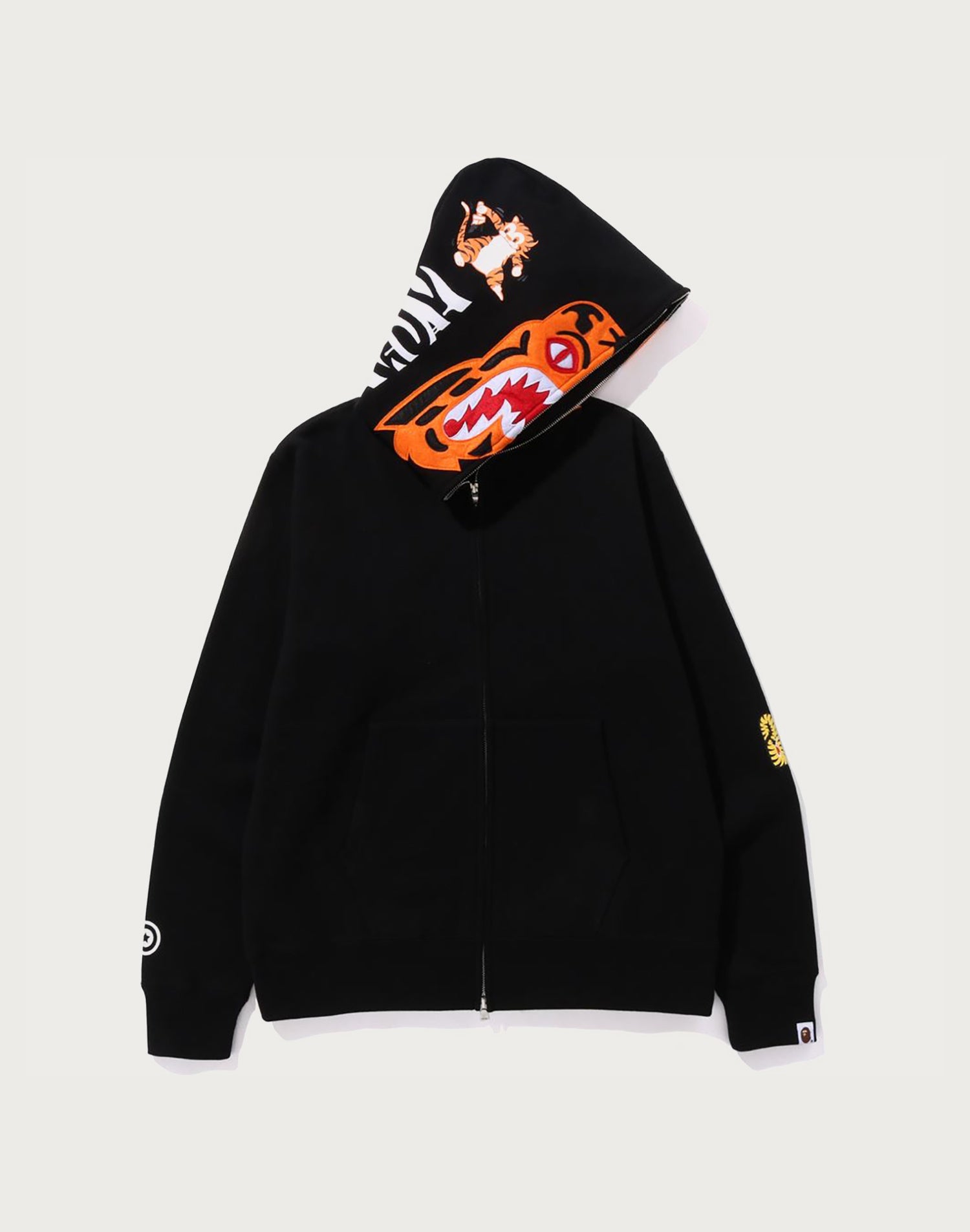 TIGER FULL ZIP HOODIE MENS