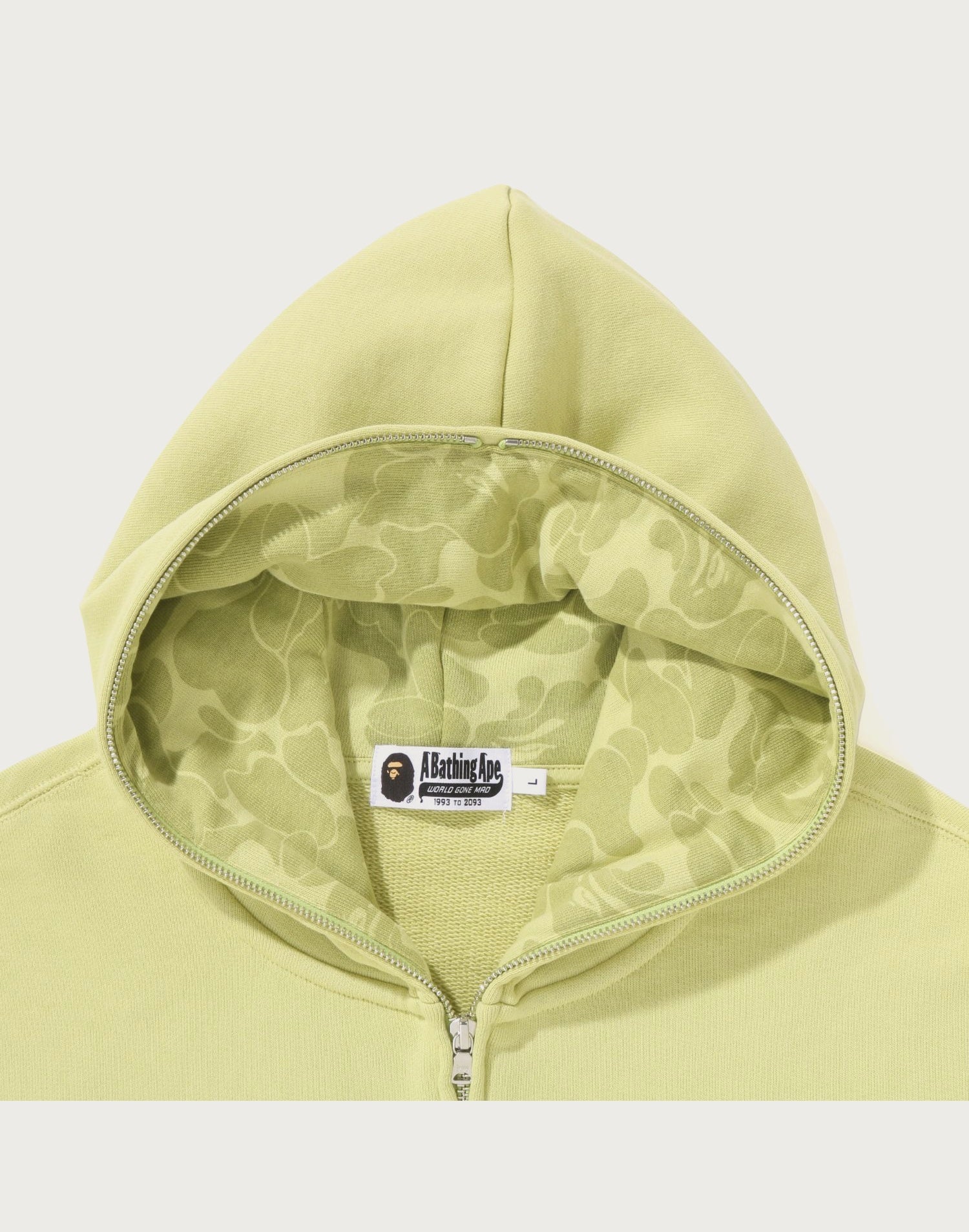 ONE POINT RELAXED FIT ZIP HOODIE MENS