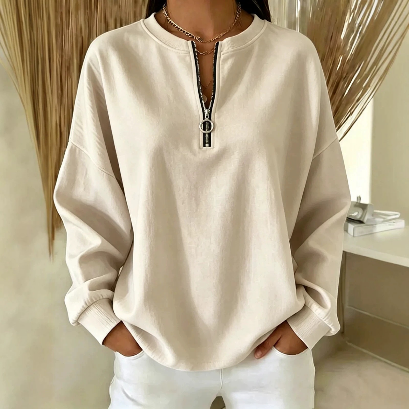 CLEARANCE SALE🔥Women's Lightweight Knit Oversized Sweater