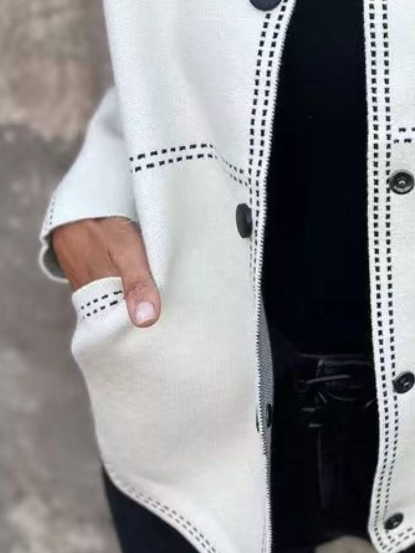 Hazel Blues® | Button Up Long Sleeve Cardigan