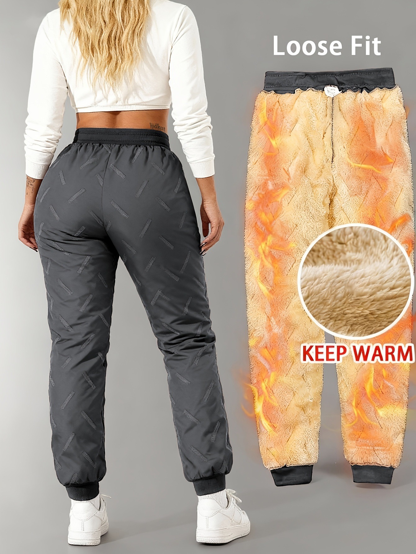 Women’s Fleece Lined Winter Jogger Pants