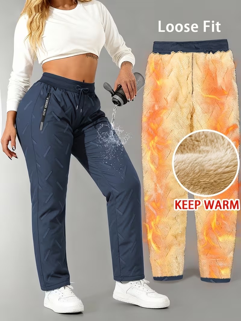 Women’s Fleece Lined Winter Jogger Pants