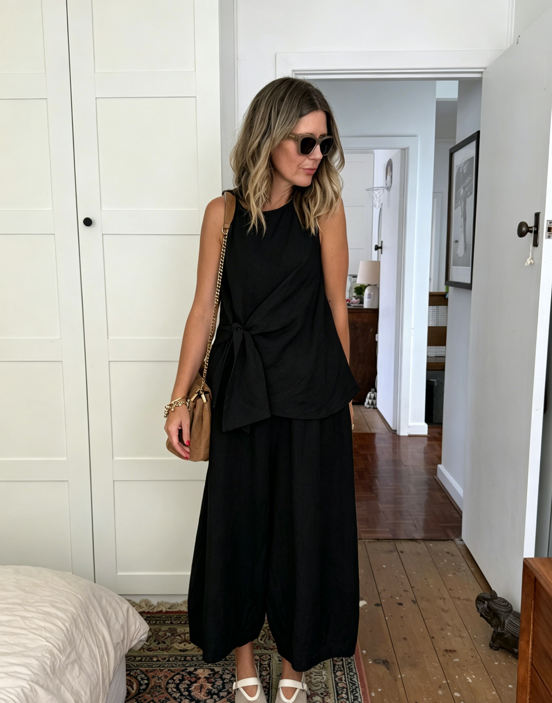 🌿Casual Linen And Cotton Two-piece Set