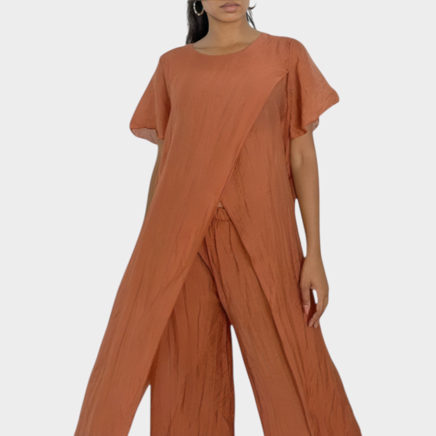 New Arrivals🔥Effortless Wide-Leg Two-Piece Set