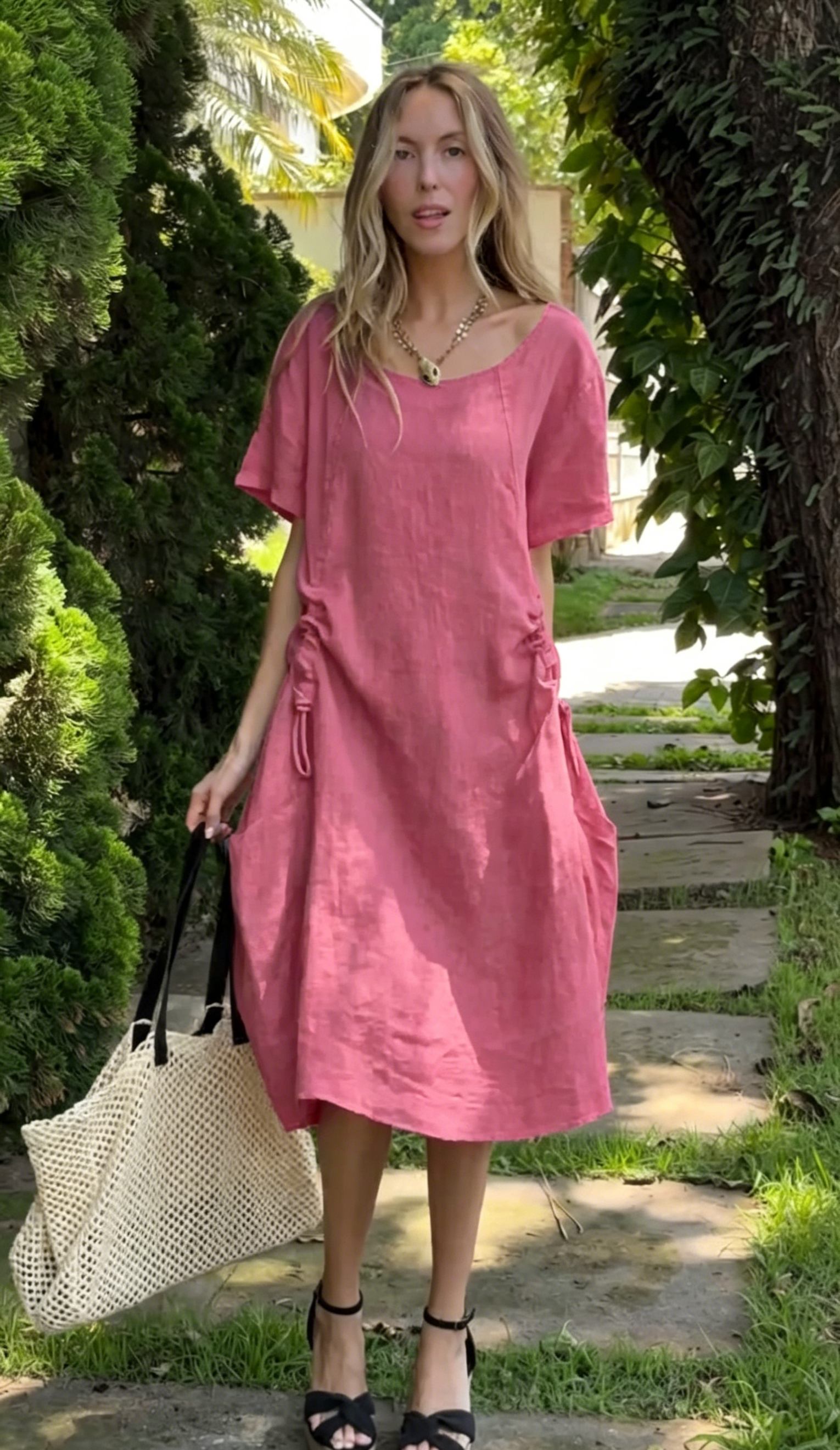 🌿New Linen🔥 Dress Casual Vacation Style