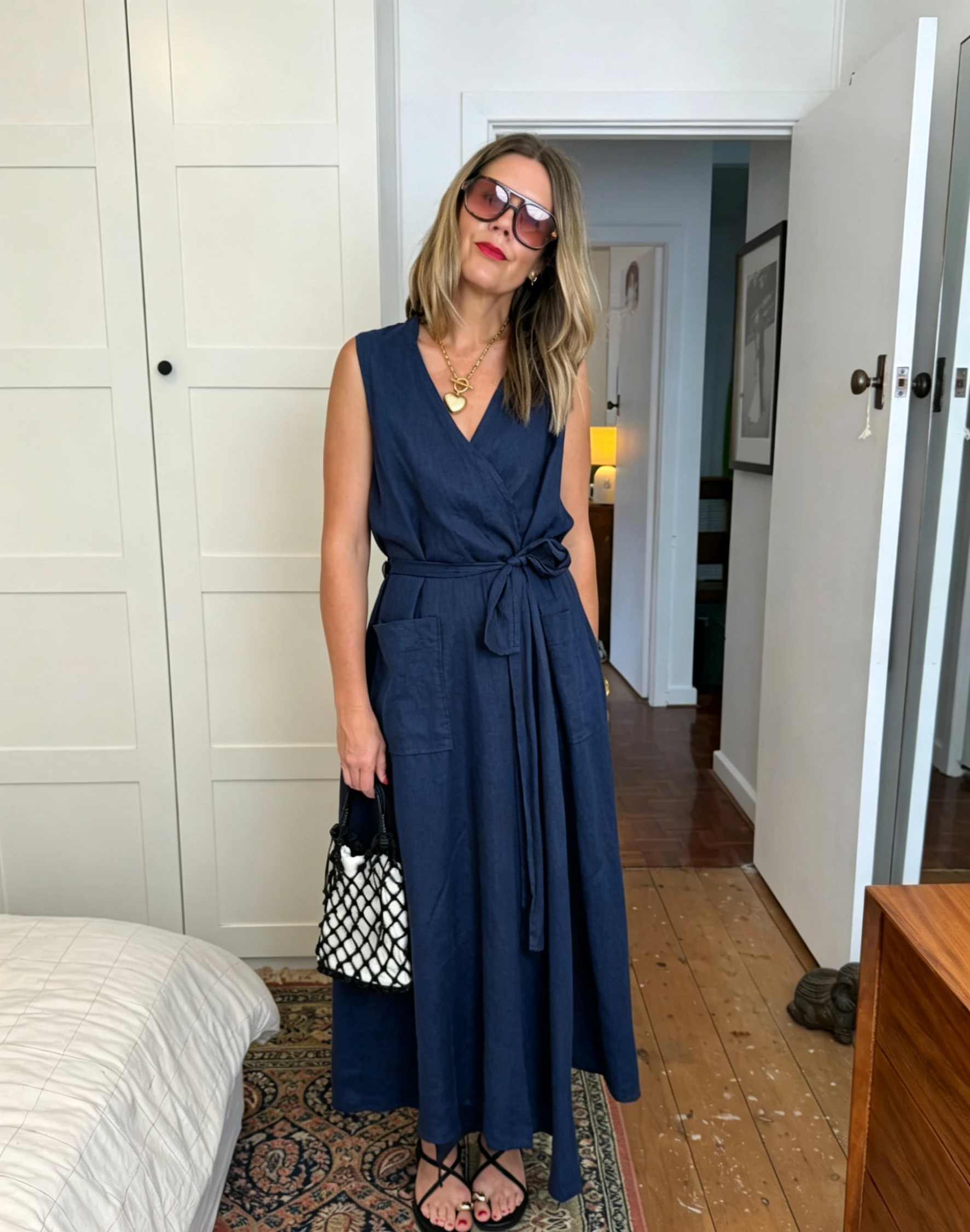 🌿Women's Linen Maxi Dress