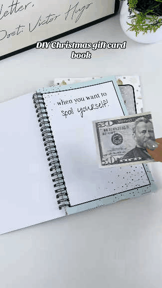 Christmas Gift Card Book