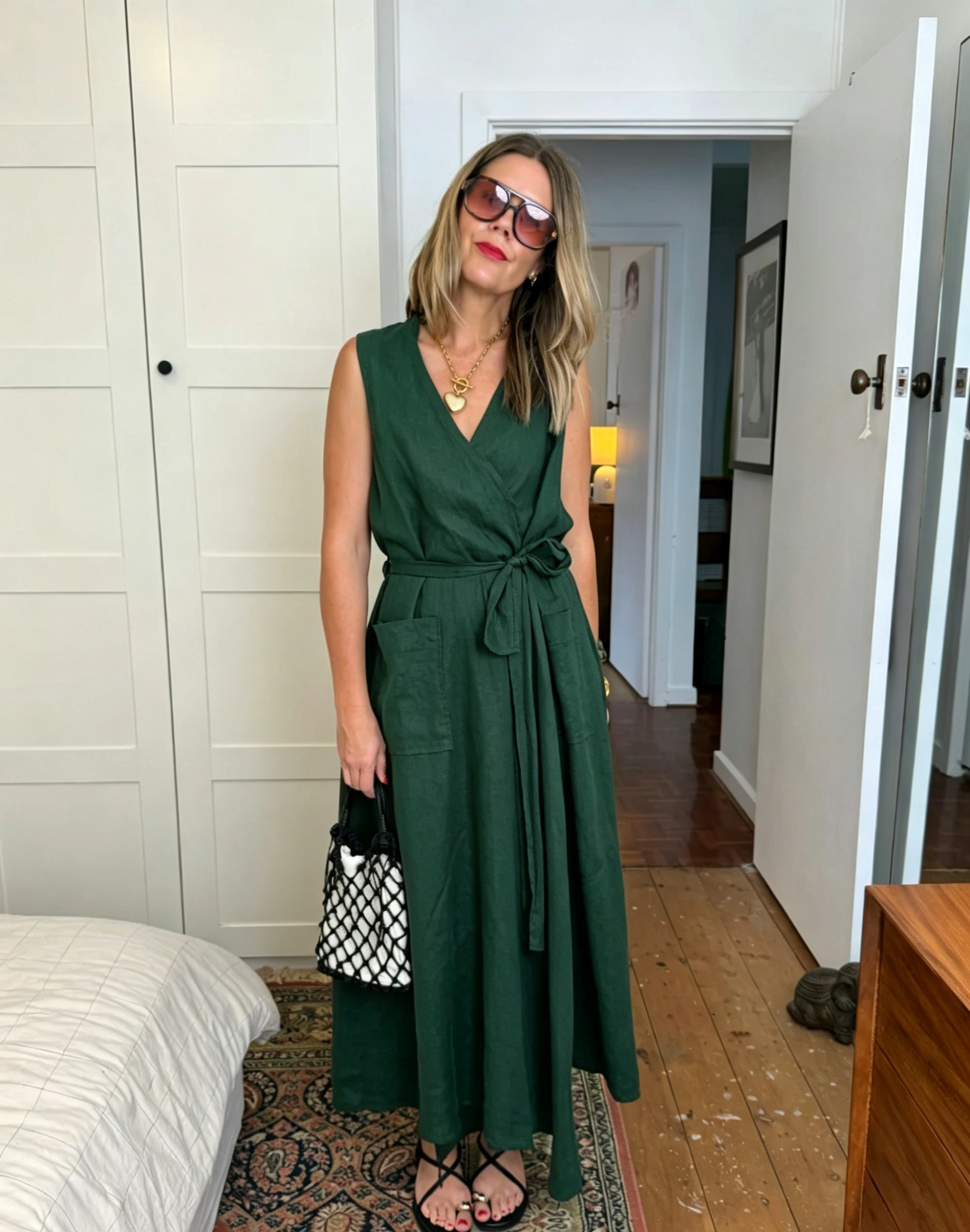 🌿Women's Linen Maxi Dress