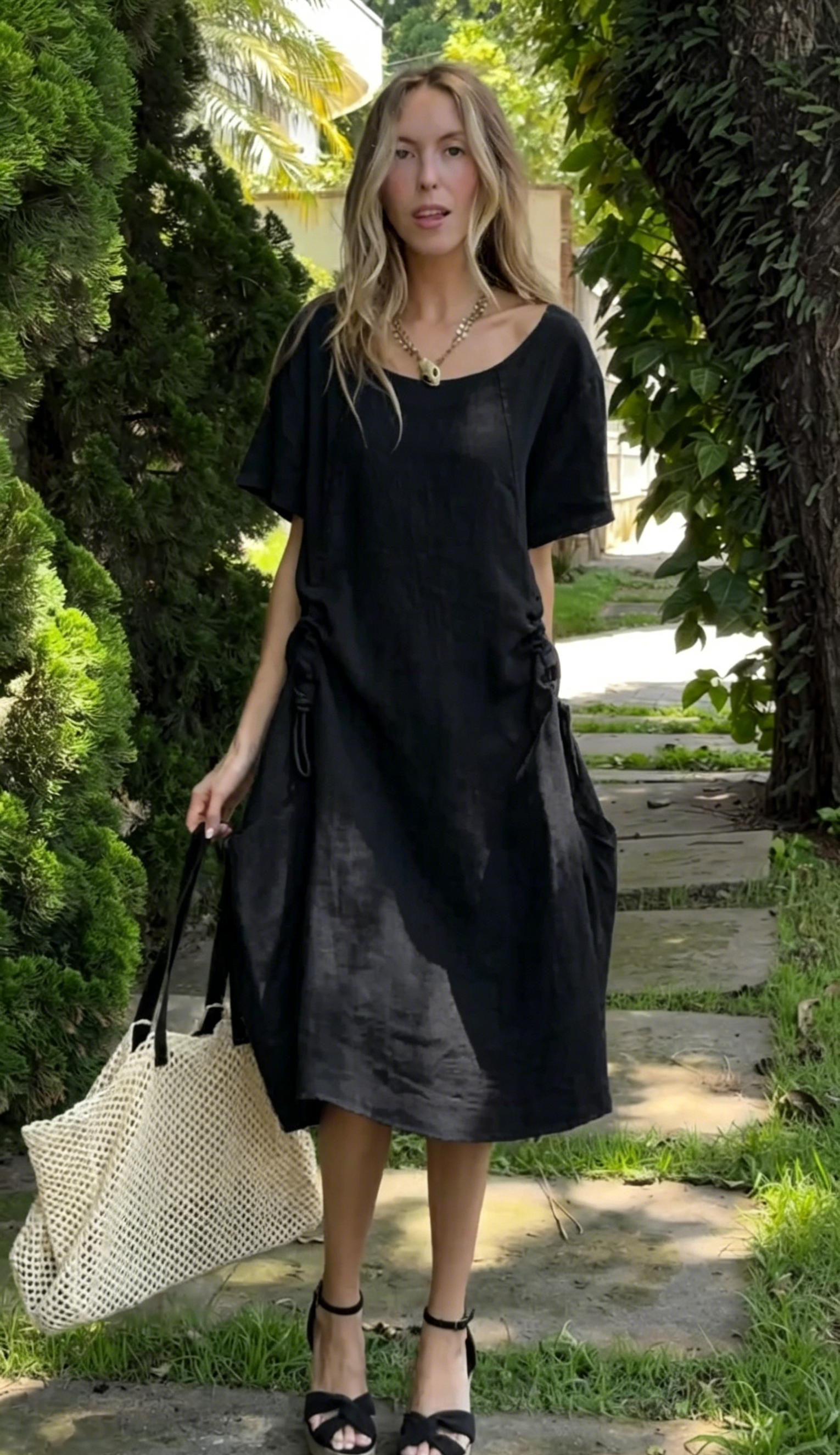 🌿New Linen🔥 Dress Casual Vacation Style