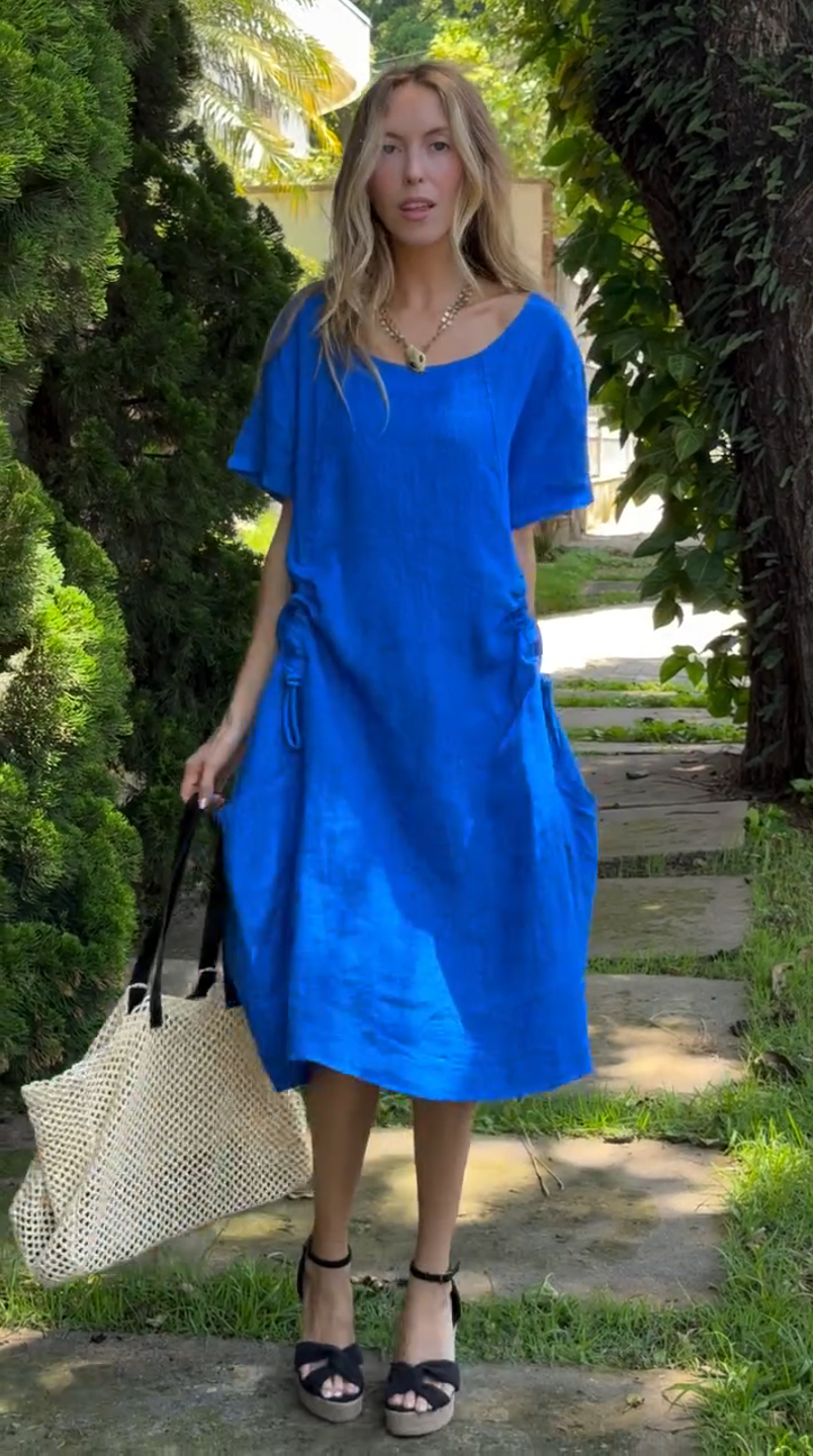 🌿New Linen🔥 Dress Casual Vacation Style