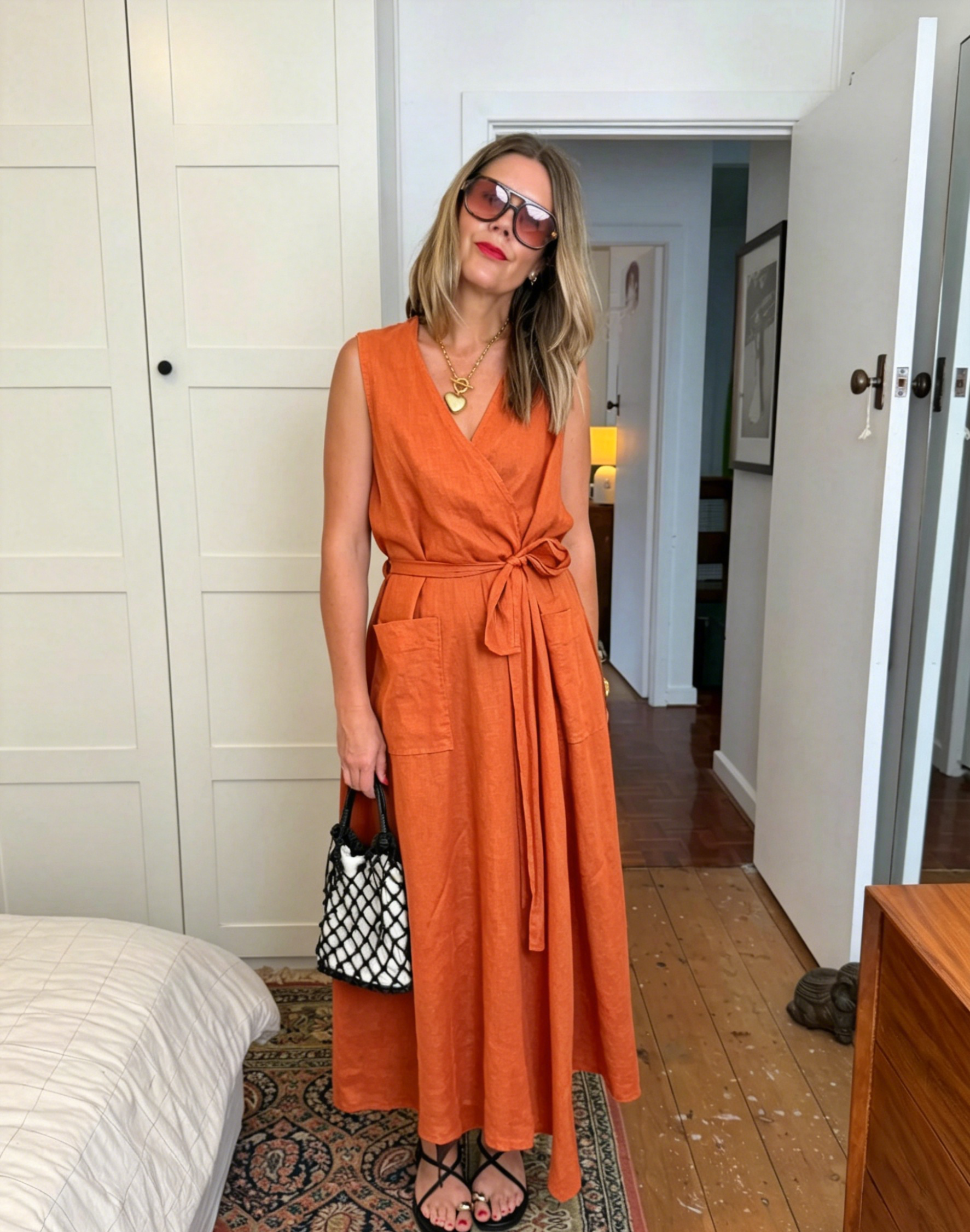 🌿Women's Linen Maxi Dress
