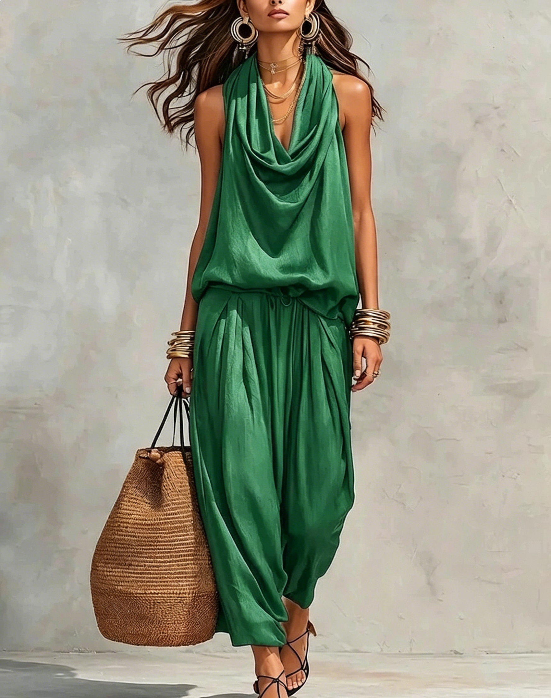 Nomadic Draped Pants Set