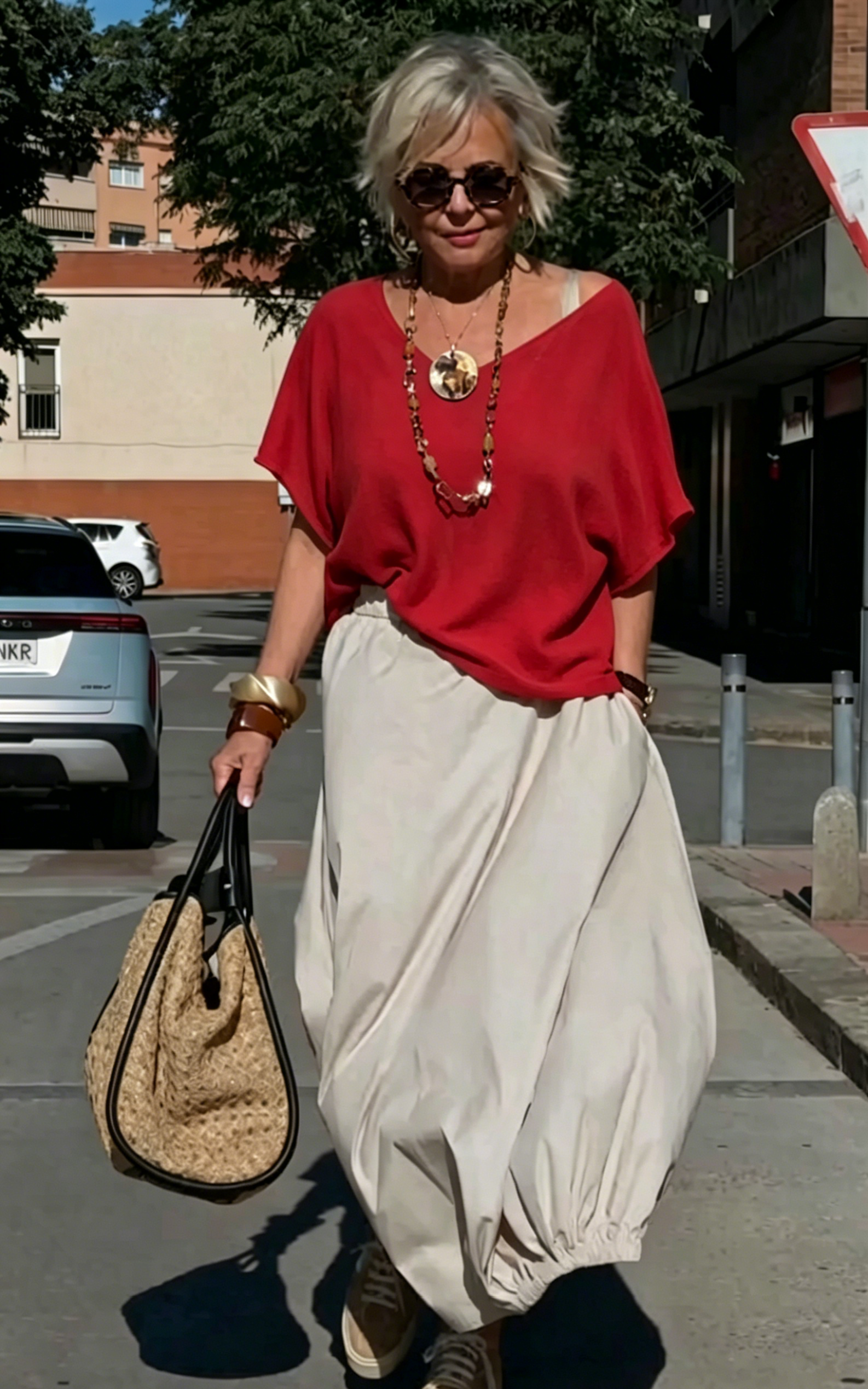 🌿Comfortable Set | Casual Linen BlendTop & Skirt Set
