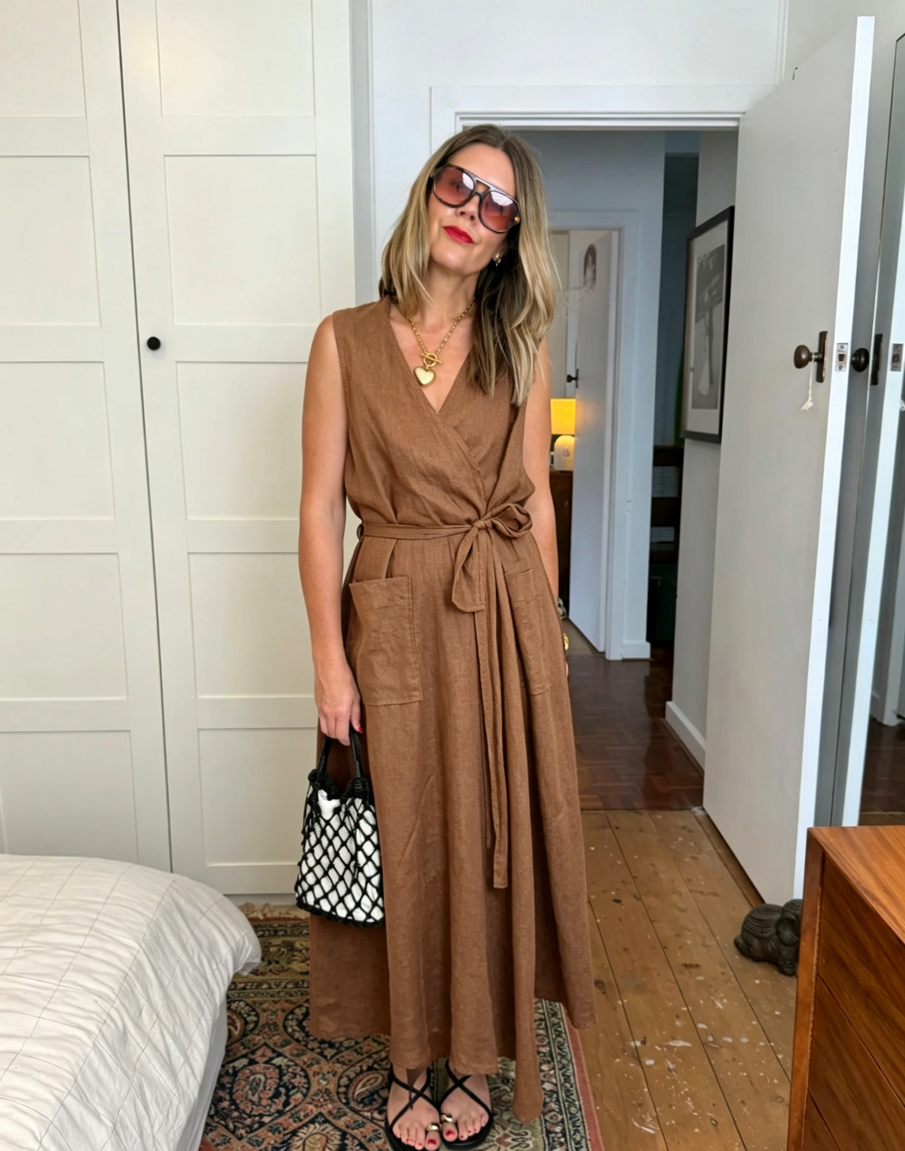 🌿Women's Linen Maxi Dress