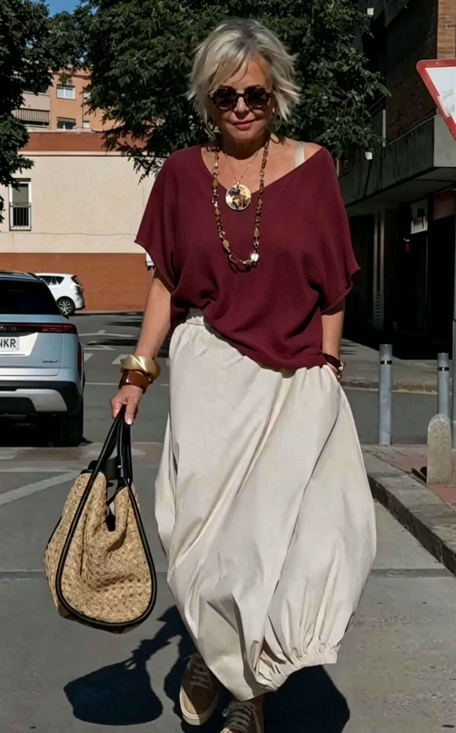 🌿Comfortable Set | Casual Linen BlendTop & Skirt Set