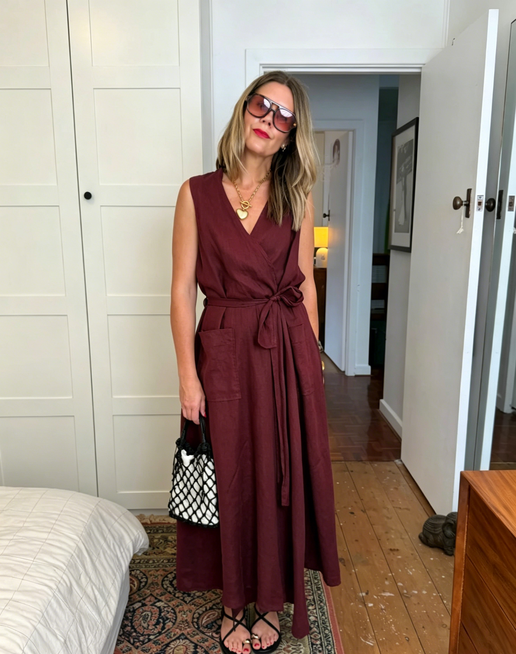 🌿Women's Linen Maxi Dress