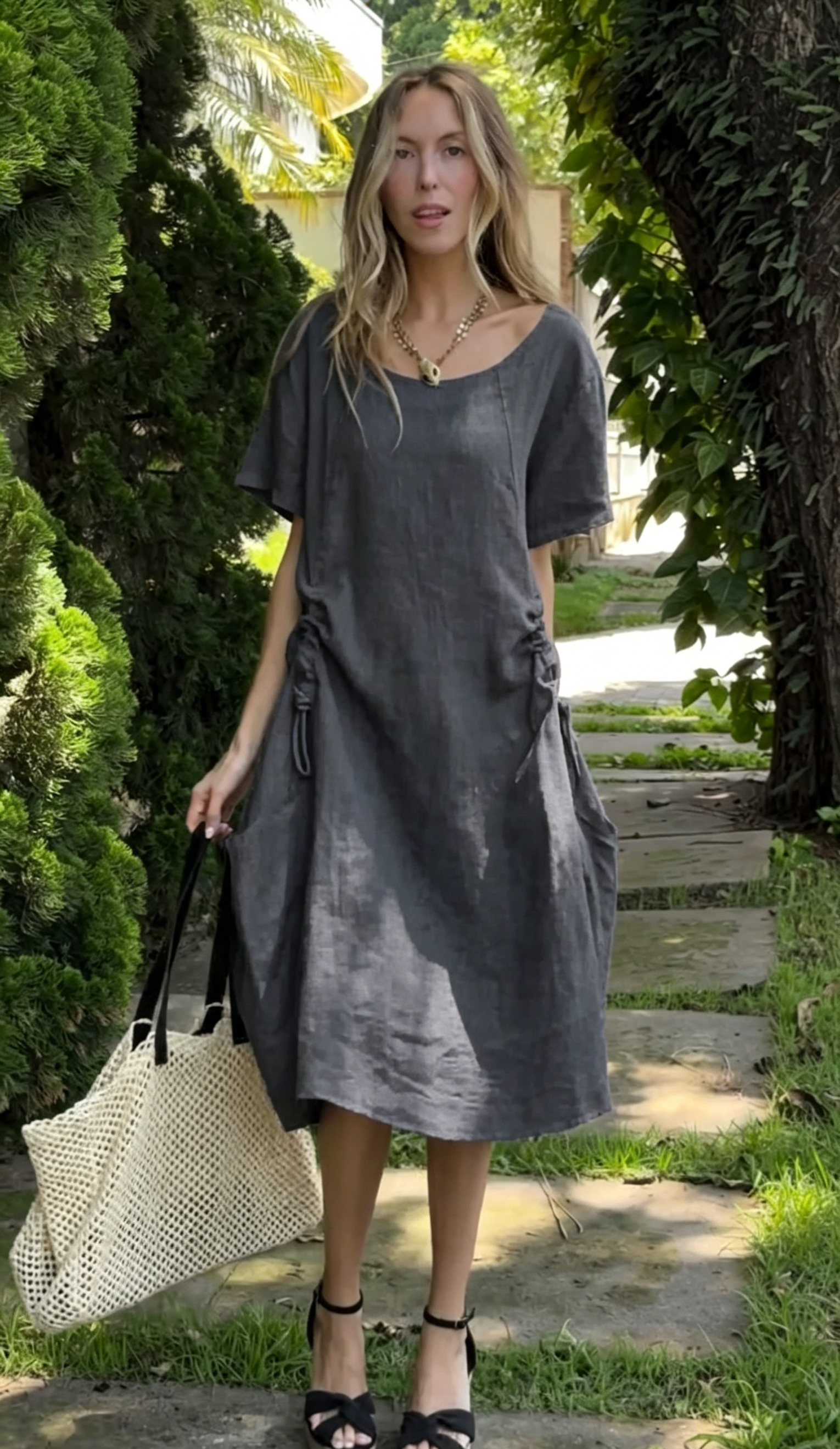 🌿New Linen🔥 Dress Casual Vacation Style
