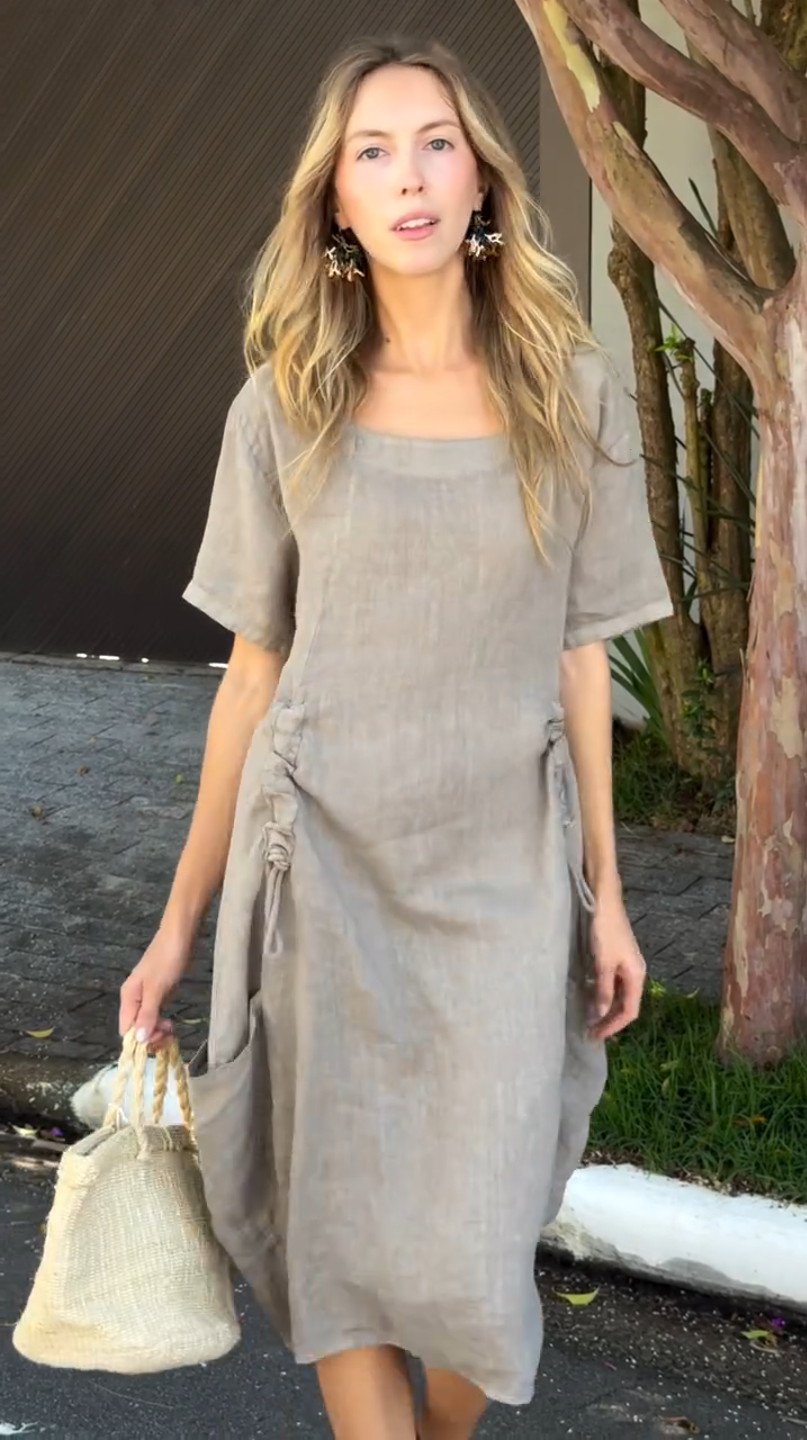 🌿New Linen🔥 Dress Casual Vacation Style